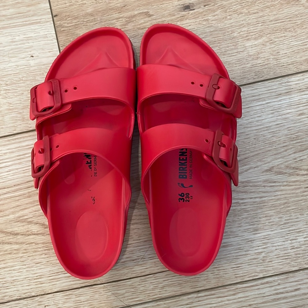 Birkenstocks Essential Eva Red size 36